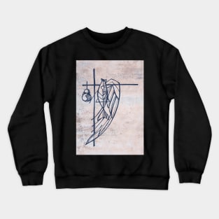 Hand drawn illustration of Raphael Archangel Crewneck Sweatshirt